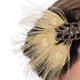 thumbnail image 4 of Bohemia Style Hairband with Feather&Color Rhinestone Decors Ethnic Elastic Headband for Girls Festival Halloween Party, 4 of 4