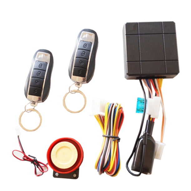 Dispositivo antirrobo motocicleta unidireccional 12 V y control vehículo mediante aplicación para arrancar el vehículo forma remota (TSK-504BT/T335)
