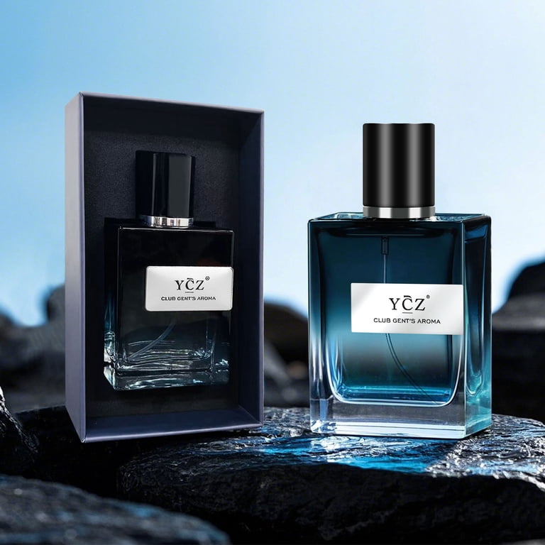 YCZ Men's Perfume Set, 2-Pack Cologne Gift Set for Men with Marine