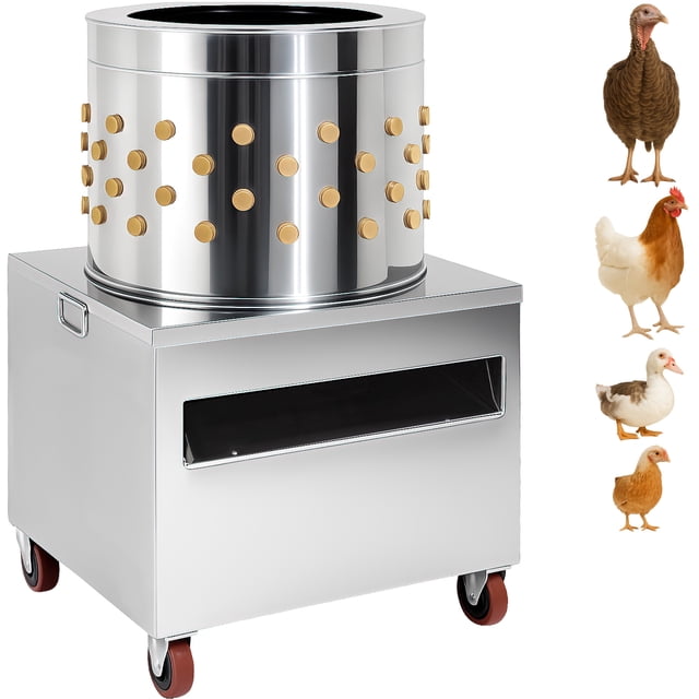 Desplumadora Pollos Automatica Gutstark Removedora De Plumas Aves 66l