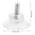thumbnail image 2 of HONMEET 10Ud Ventosas Plásticas Transparentes Para De Vidrio Uso En Interiores Y Exteriores, 2 of 5
