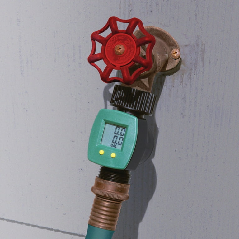 Inline Garden Hose Flow Meter | Fasci Garden