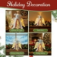 thumbnail image 6 of Ayieyill Angel Treetop, 12-Inch, Christmas Angel Tree Topper, Lighted Angel Tree Topper White -Christmas Tree Topper Decoration Ornament(Dog), 6 of 6