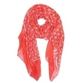 thumbnail image 2 of Peach Couture Lightweight Soft Animal Owl Printed Scarf Shawl, 2 of 7