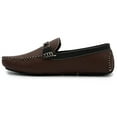 thumbnail image 3 of Aston Marc Men's Driving Shoe, Stylish and Comfortable Slip-On Footwear for Casual Wear- Brown, Size 11, 3 of 6