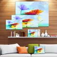 thumbnail image 3 of Impression sur Toile Florale Aquarelle de Printemps - Grande Impression, 3 of 4