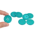 thumbnail image 4 of Unique Bargains Boutons Ronds en Résine Bleue à 4 Trous, Lot de 100, 4 of 5