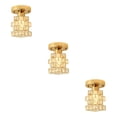 thumbnail image 4 of Bewildely Modern Crystal Ceiling Light Flush for Aisle Hallway Entryway Type1, 4 of 6