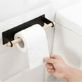 thumbnail image 1 of Cqxid Rack Under $10 Adhesive Paper Towel Holder Under Cabinet For Kitchen Bathroom Stainless Kitchen Counter Storage（2PC）, 1 of 7