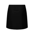 thumbnail image 6 of vigerkar Skorts for Women Dressy Casual Plus Size High Waist Skirt with Shorts Underneath Skorts Tummy Control with Pockets Black, XXL, 6 of 6