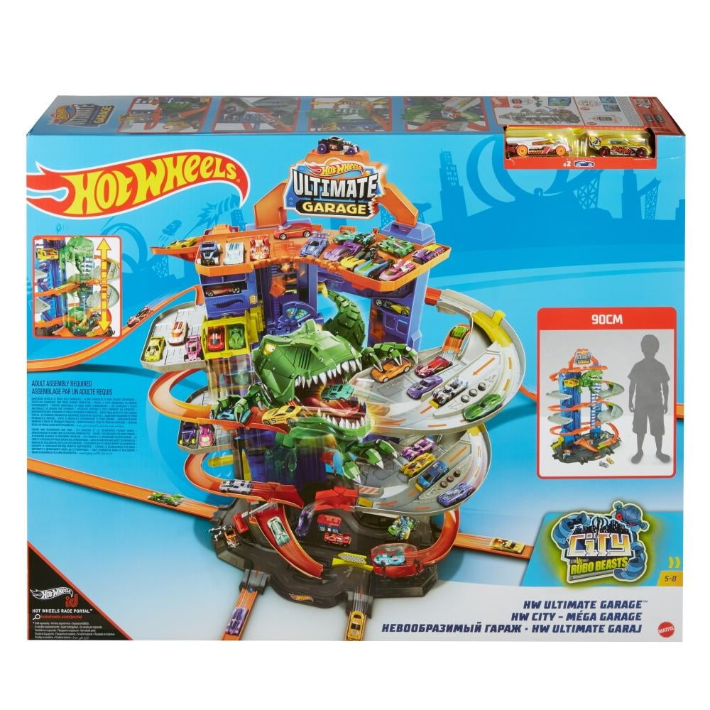 Juguete Pista De Dinosaurios Hot Wheels Pista Hot Wheels City