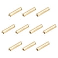 thumbnail image 1 of Unique Bargains Belt Buckle End Tips, 30mm Ribbon Crimp Clasps for DIY Light Golden 24Pack, 1 of 6
