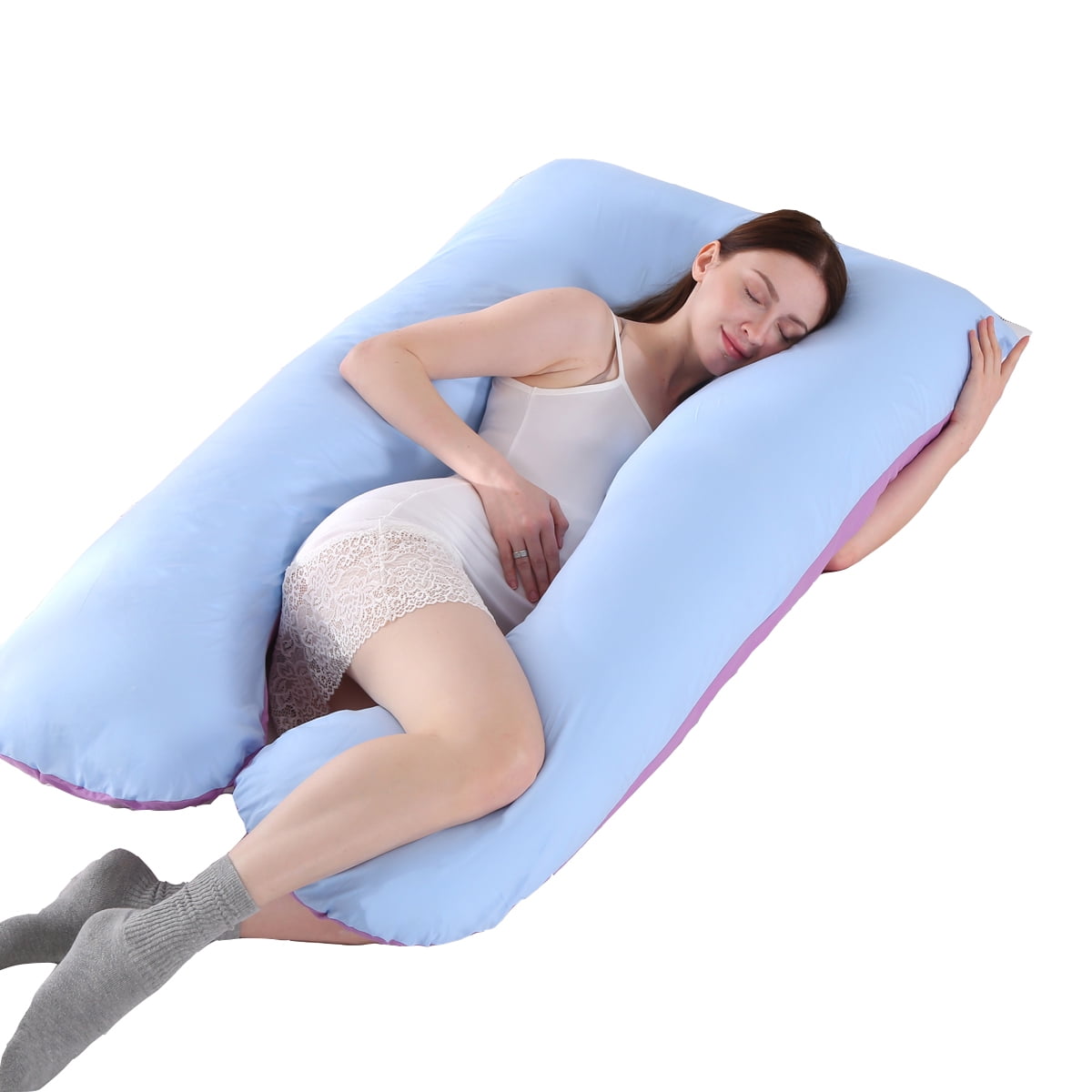 Full Body Pillow For Pregnant Women extra Maternity comfort U Pregnancy Pillow 