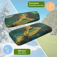 thumbnail image 5 of Yuyamidu Jamaican Flag Backrest Bottom Seat Cover for Golf Cart Seat Covers Coconut Tree Golf Cart Seat Protector Fits Most Club Cars Golf Carts, Easy to Clean, 5 of 7