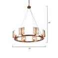 thumbnail image 2 of Jamie Young Halo Alabaster 8-Light Chandelier, 2 of 3