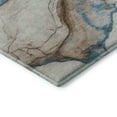 thumbnail image 3 of Addison Rugs Mayfield Premium Machine Washable Transitional Abstract Beige Rectangle Rug, 9' X 12' Machine Washable Transitional Abstract Beige Oversized Sherpa Throw Blanket, 3 of 7