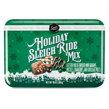 Sam's Choice Holiday Sleigh Ride Mix, Milk & Dark Chocolate Snacks, 10 oz