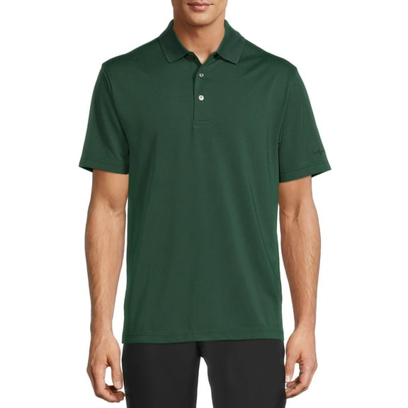 Ben Hogan Men's & Big Men's Performance Solid Polo Shirt with Short Sleeves, Sizes S-5XL