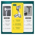 thumbnail image 3 of Universal Rotating Faucet Extender 1080 ° Robotic Arm Swivel Extension Faucet Aerator Splash Filter Faucet Bathroom Basin Kitchen Tap Nozzle ,Water Saving, 3 of 7