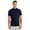 Navy Blue, variant on Haitryli Men Casual Short Sleeve Solid T-shirt Slim Fit Undershirt Tee Top Dark Grey M