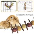 thumbnail image 2 of Barley Ears Natural Ball and Stick Chew Toys para conejo, hámster, loro, chinchilla, conejillo de indias y jerbo con hierba y rosa TUNC Sencillez, 2 of 5