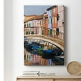 thumbnail image 6 of Colorful Canal Premium Gallery Wrapped Canvas - Ready to Hang, 6 of 9