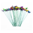 thumbnail image 4 of 24 Pieces Garden Butterflies Colorful Garden Dragonflies on Sticks for Plant Decoration, Garden Yard, Cisea Garden Decoration, 4 of 5