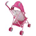 thumbnail image 3 of Baby Alive Doll Stroller Pink & Rainbow for Dolls up to 24" Foldable Ages 3-11, 3 of 5