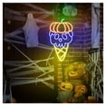 thumbnail image 2 of Letrero De Neón Calavera Helado, Decoración Pared Para Halloween, Sala Juegos, Dormitorio, Bar, Estar, Fiesta Cumpleaños 55cm, 2 of 3