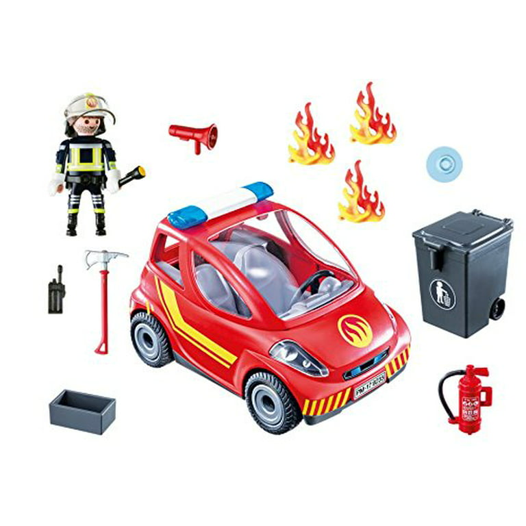 Knogle Rusten dome Firefighter with Car - Imaginative Play Set by Playmobil (9235) -  Walmart.com