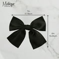 thumbnail image 5 of 7 Inch Satin Floppy Hair Bow (Black), 5 of 5