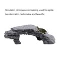 thumbnail image 2 of <p>Grey Easy Climbing Reptile Hiding , Resin Tortoise Hide Cave, For Pet</p>, 2 of 7