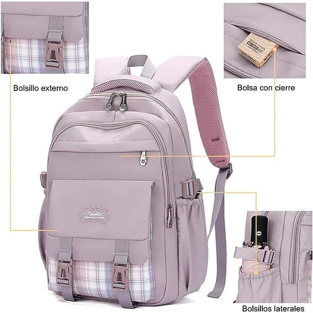 Mochilas Escolares para Ninas de Primaria Mochilas para Ninas de Secundaria Mochilas para Adolescentes Grande Bodega Aurrera en linea