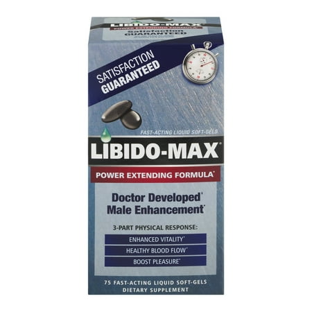 Libido-Max® for Men 75 ct (Best Male Erectile Enhancement)