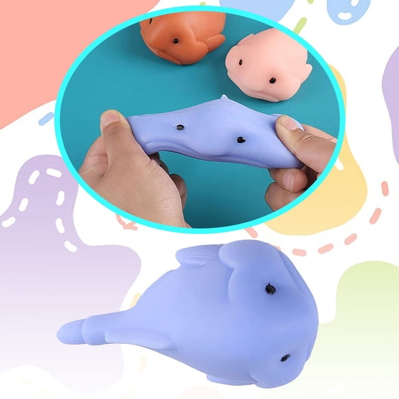Cute Clown Fish Knead Happy Pressure Color Blobfish TPR Vent Toy