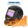 thumbnail image 3 of Welding Helmet Arc Weld Grind Cut Welding Mask Auto Darkening Large View Solar Power True Color Lens Welder Helmet ,Long Lasting, 3 of 7