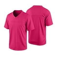 thumbnail image 3 of Tsesme Boys Sports T-Shirt, V-Neck Short Sleeve Tee, Summer Loose Mesh Breathable Workout T-Shirt Daily Wear 14T, 3 of 8