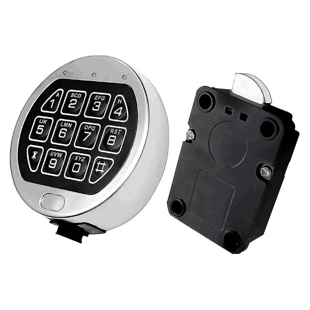 Replacement Electronic Combination Safe Lock Digital Keypad With Swing Bolt Ft