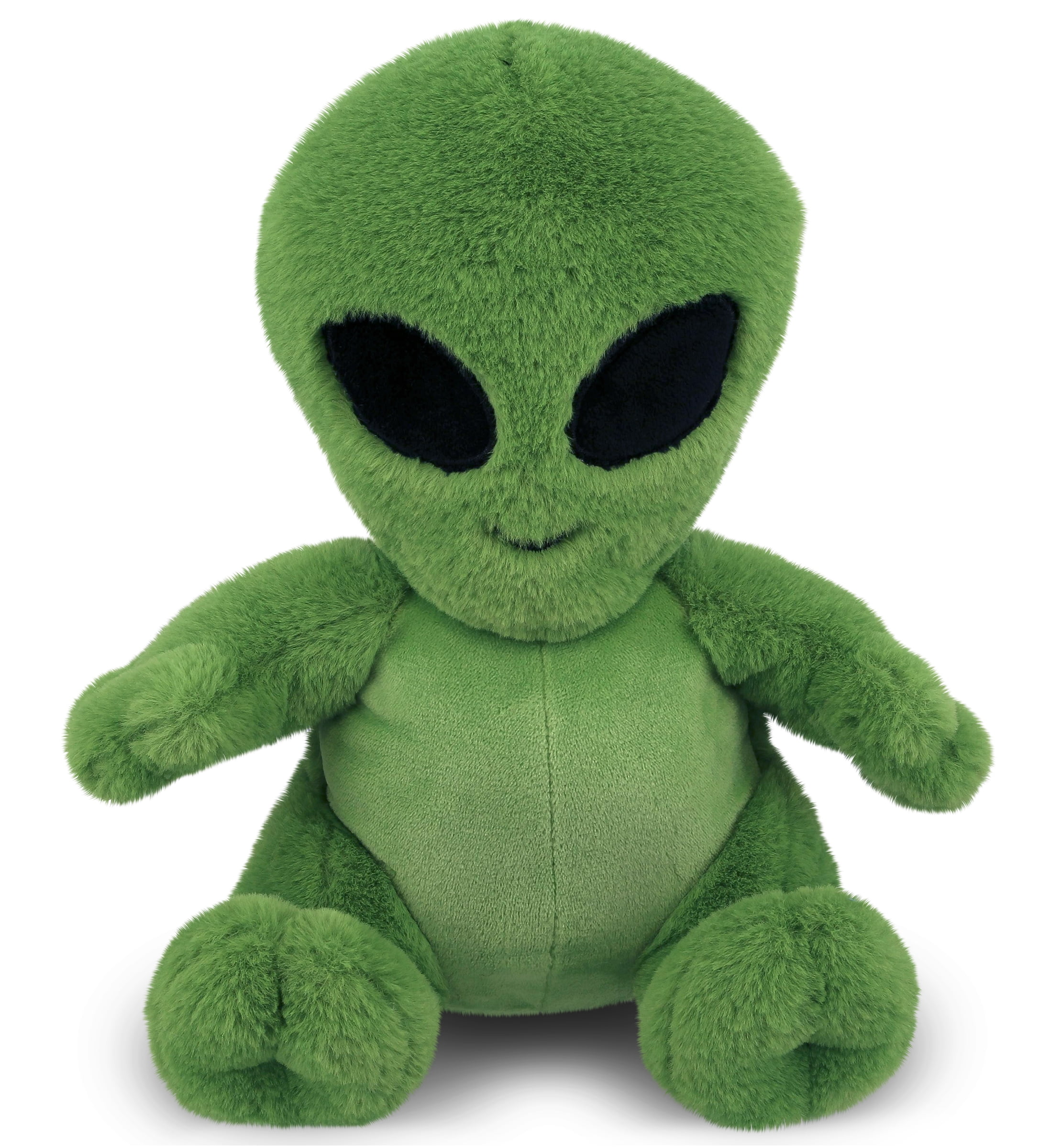 DolliBu Plush Alien Stuffed Toy – Soft Huggable Green Alien, Adorable ...