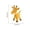 Yellow, variant on Qiulaii 2026 Dog Chew Toy for Aggressive Chewers, Stuffed Plush Squeaky Bone with Rope, Interactive Tug of War Teething Toy for Puppies Small Medium Dogs