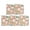 Mushroom and Character Beige Pattern, variant on Mushroom and Character Beige Pattern Anti Fatigue Kitchen Rugs Set Of 2, Non Slip Washable Decorative Floor Mats for Kitchen Sink Laundry, 17"x30" and 17"x47"