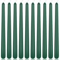 thumbnail image 1 of Taper Candles Yiflyer Hunter Green, 25 cm, paquete de 10 unidades, sin perfume, 1 of 6