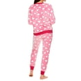 thumbnail image 3 of Sleep & Co. Women's & Women's Plus Plush Top and Pant Pajama Sleep Set, 3 of 6