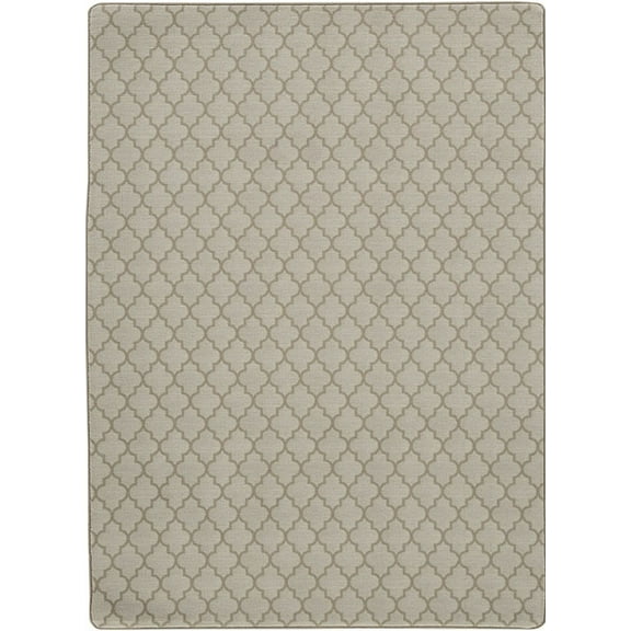 Milliken Imagine Area Rug ESSEX II KHAKI Essex Ii Khaki Diagonal Damask 10 9 x 13 2 Rectangle