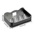thumbnail image 3 of Guozer Clearance Soap Bar Holder 1PCS Bathroom Soap Holder Soap Dish Soap Dish With Drain Bar Shampoo Holder For Dormitory, 3 of 8