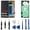 Black, variant on INCELL for Samsung Galaxy S10 Plus Screen Replacement S10Plus LCD Display SM-G975U SM-G975U1 Display Touch Screen Assembly No Fingerprint. (with Black Frame+Back Cover Adhesive+Tools)