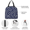 thumbnail image 2 of Kdxio Daisies Flowers Print Insulated Lunch Bag,Reusable Tote Lunch Box for Women Men,Leakproof Cooler Lunch Bags for Work Office Travel Picnic, 2 of 6