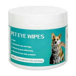ANGELS' EYES Gentle Tear Stain Wipes for Dogs and Cats 100 ct