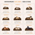 thumbnail image 4 of Cama Ortopédica para Perros Comfort Expression Café Chocolate con Funda Lavable y Base Antideslizant, 4 of 6