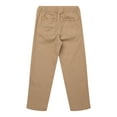 thumbnail image 3 of Wonder Nation Boys Stretch Twill Pull On Pants, Sizes XS-XXL & Husky, 3 of 3